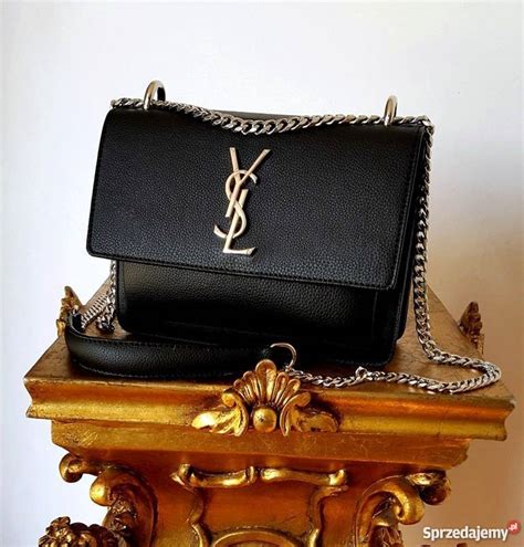 ysl czarna torebka|torby damskie sw laurent.